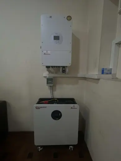 Vanguard EnerG installation